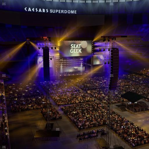 Caesars Superdome - Section 504 Seat View