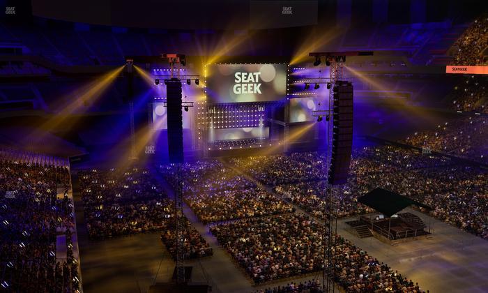 Caesars Superdome - Section 504 Seat View