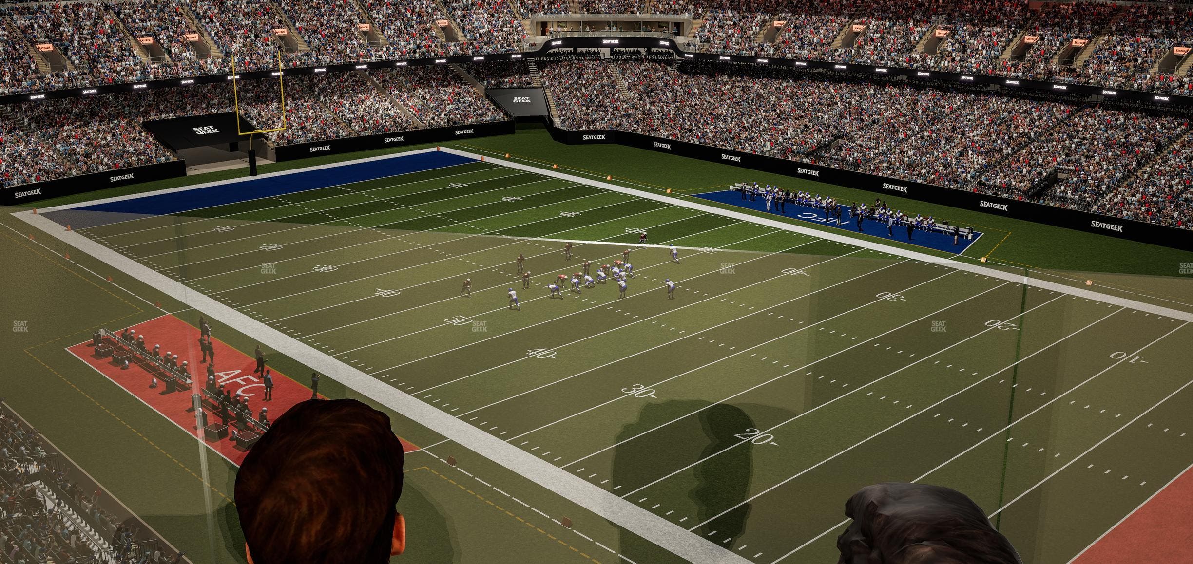 Caesars Superdome - Section 506 Sro Seat View