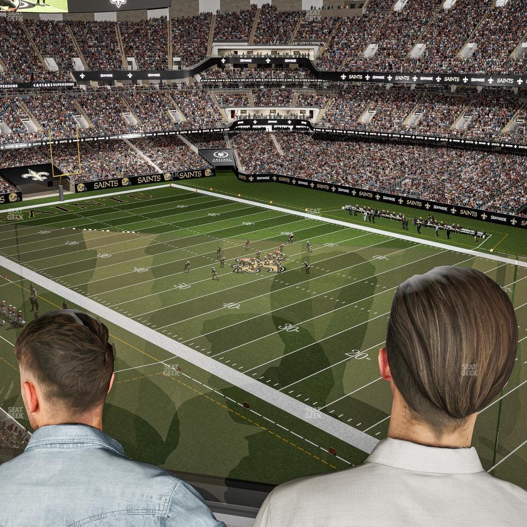 Caesars Superdome - Section 506 Sro Seat View