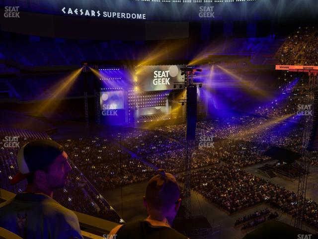 Caesars Superdome - Section 506 Sro Seat View Caesars Superdome - Section 506 Sro Seat View