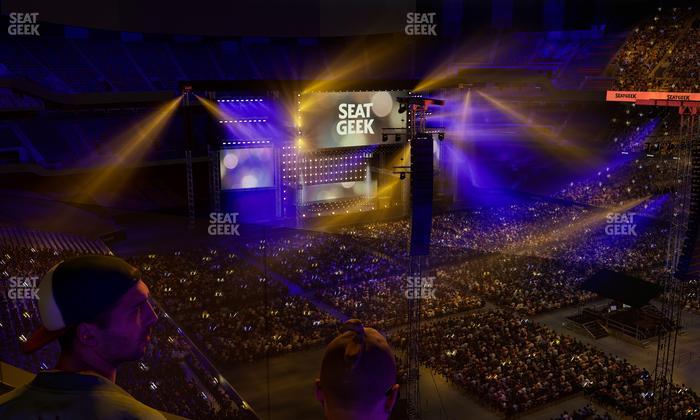 Caesars Superdome - Section 506 Sro Seat View