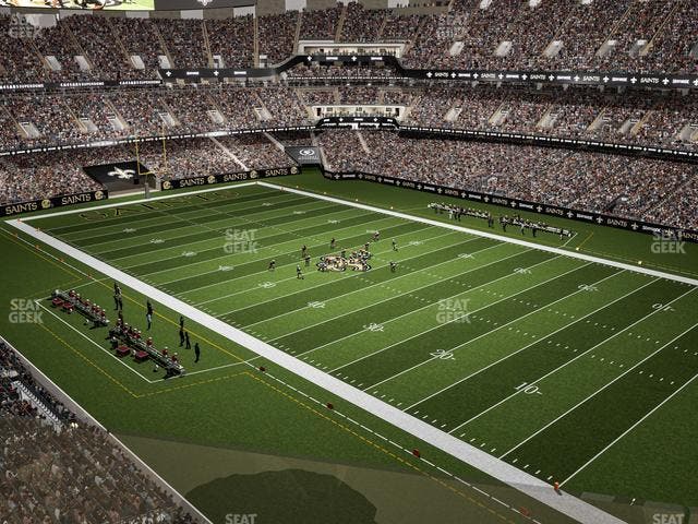 Caesars Superdome - Section 506 Wc Seat View