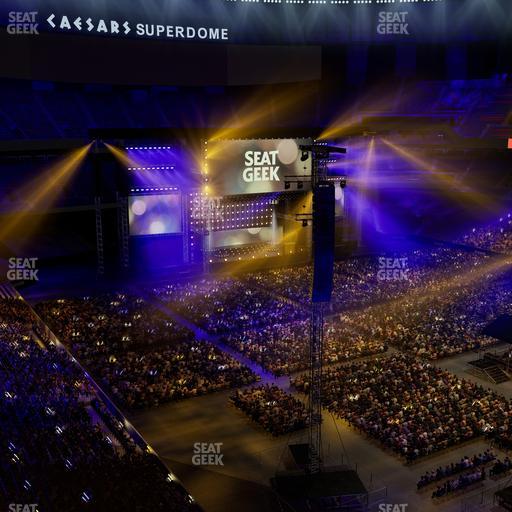 Caesars Superdome - Section 506 Wc Seat View