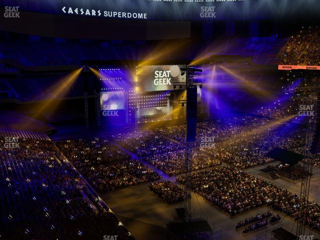 Caesars Superdome - Section 506 Wc Seat View Caesars Superdome - Section 506 Wc Seat View