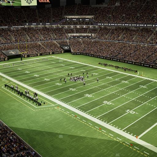 Caesars Superdome - Section 506 Wc Seat View