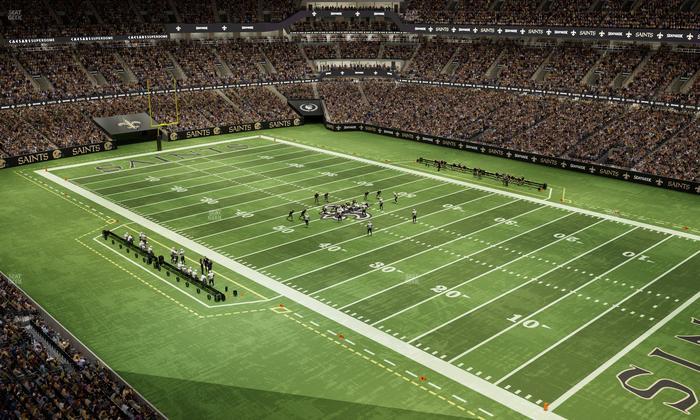 Caesars Superdome - Section 506 Wc Seat View