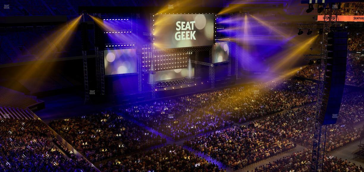 Caesars Superdome - Section 507 Seat View