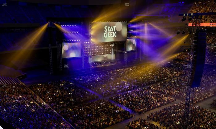 Caesars Superdome - Section 507 Seat View