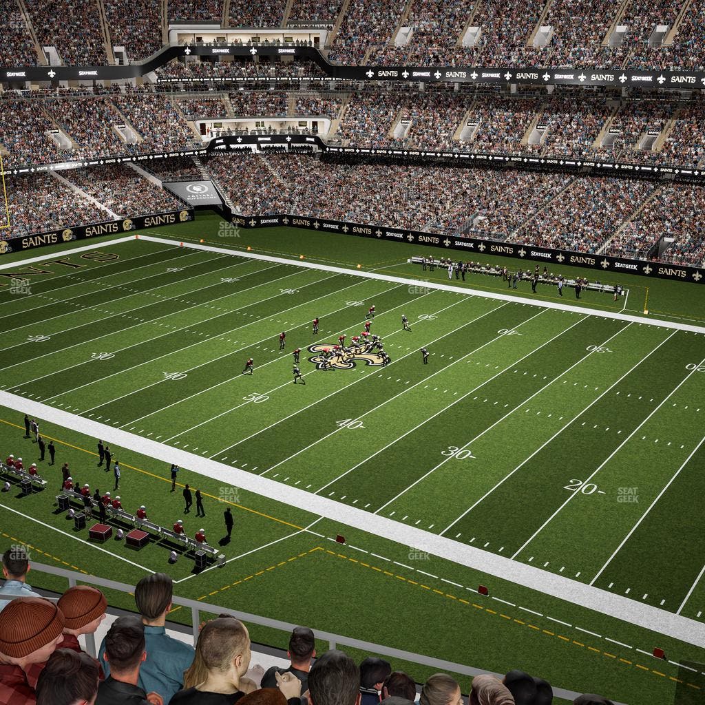 Caesars Superdome - Section 507 Seat View