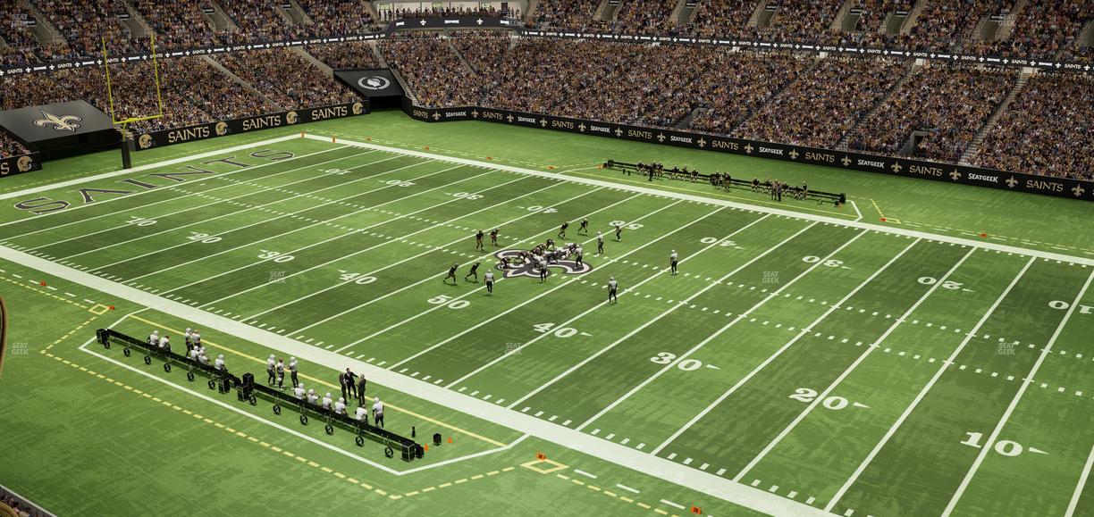 Caesars Superdome - Section 507 Seat View