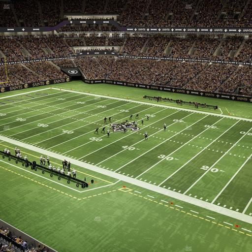 Caesars Superdome - Section 507 Seat View