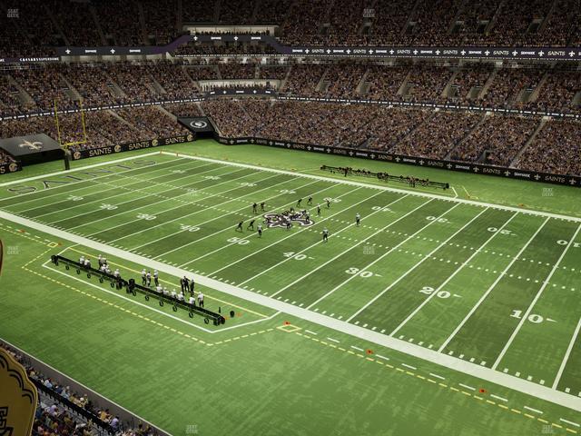 Caesars Superdome - Section 507 Seat View