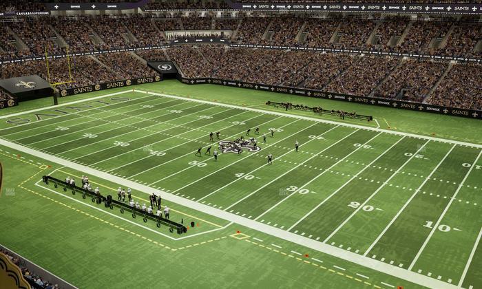 Caesars Superdome - Section 507 Seat View