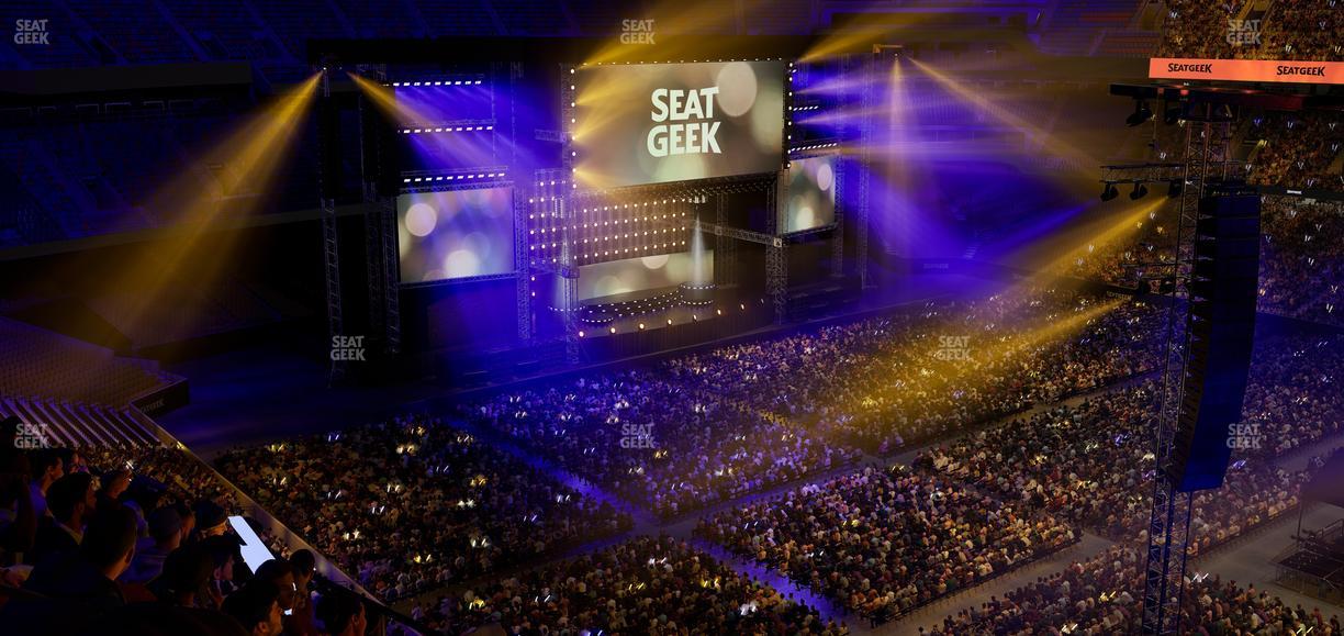 Caesars Superdome - Section 507 Seat View