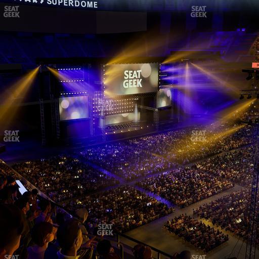 Caesars Superdome - Section 507 Seat View