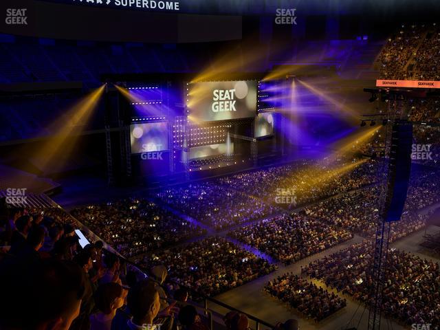 Caesars Superdome - Section 507 Seat View Caesars Superdome - Section 507 Seat View