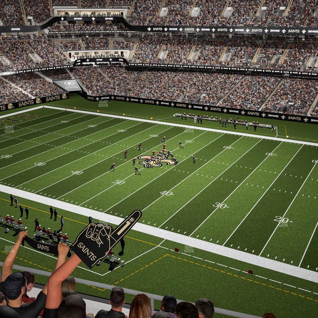 Caesars Superdome - Section 509 Seat View