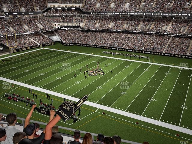 Caesars Superdome - Section 509 Seat View
