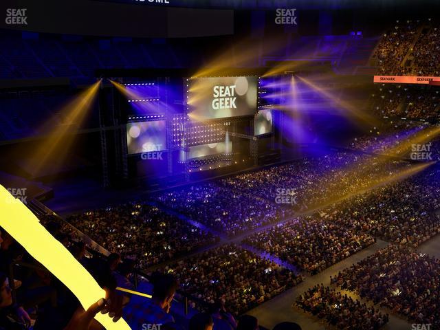 Caesars Superdome - Section 509 Seat View Caesars Superdome - Section 509 Seat View