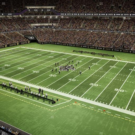 Caesars Superdome - Section 509 Seat View