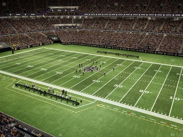 Caesars Superdome - Section 509 Seat View