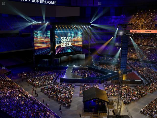 Caesars Superdome - Section 509 Seat View