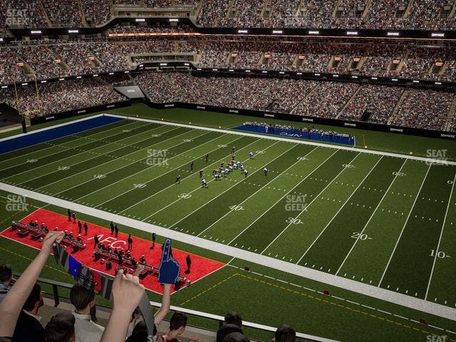 Caesars Superdome - Section 509 Seat View