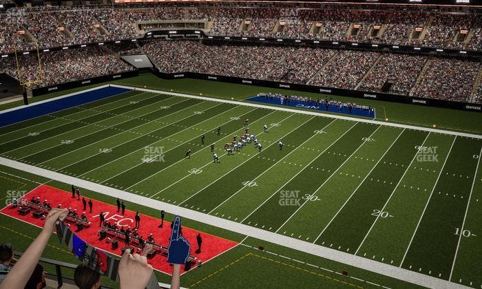 Caesars Superdome - Section 509 Seat View