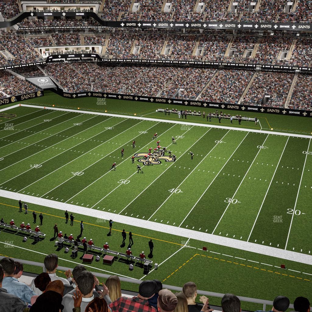 Caesars Superdome - Section 511 Seat View