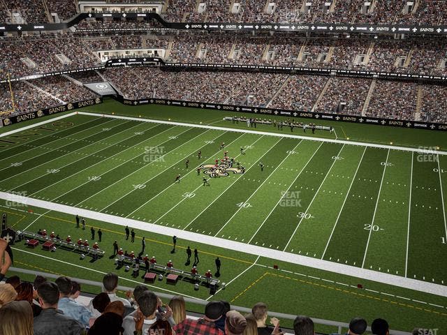 Caesars Superdome - Section 511 Seat View