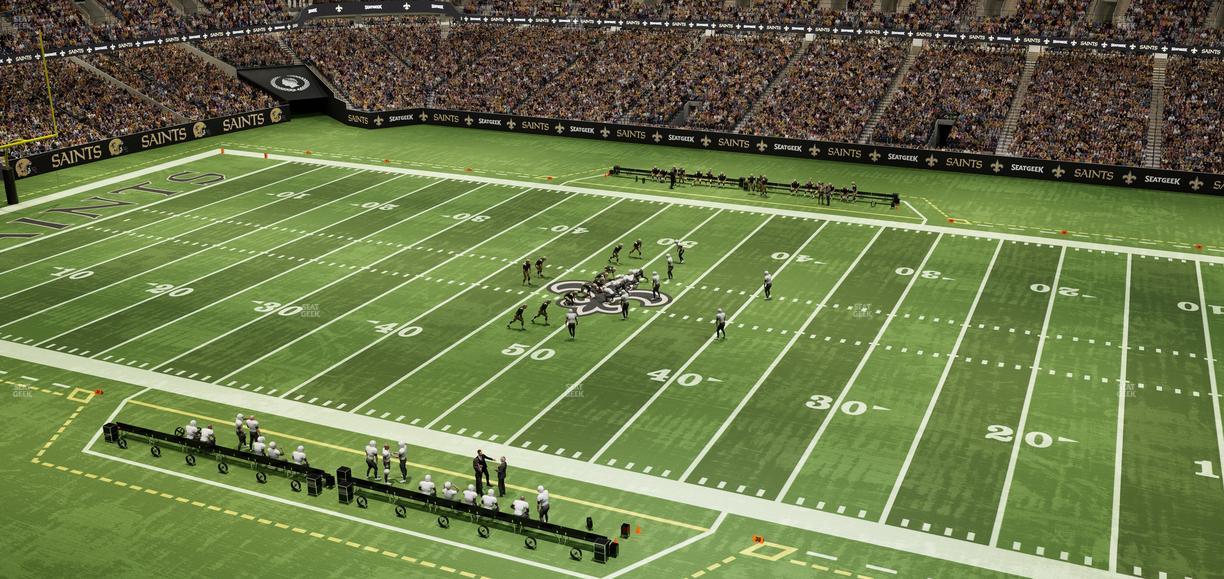 Caesars Superdome - Section 511 Seat View