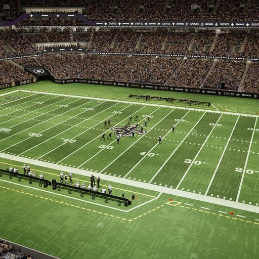 Caesars Superdome - Section 511 Seat View
