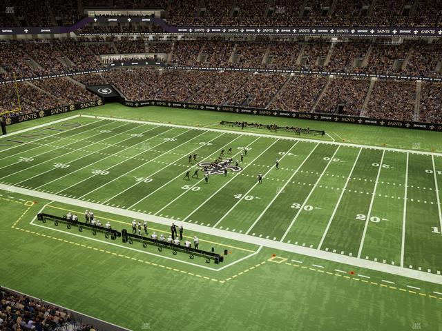 Caesars Superdome - Section 511 Seat View