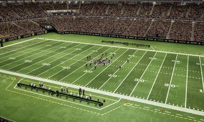Caesars Superdome - Section 511 Seat View