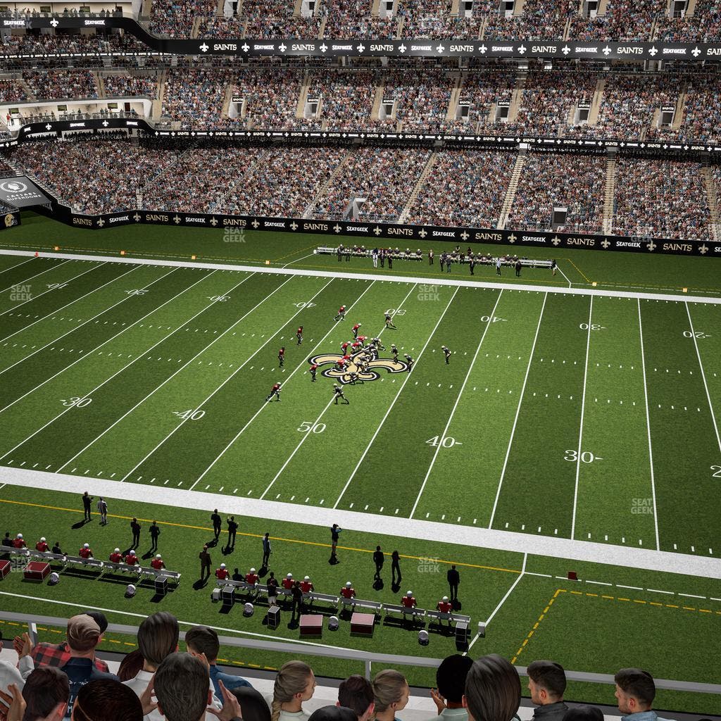 Caesars Superdome - Section 513 Seat View
