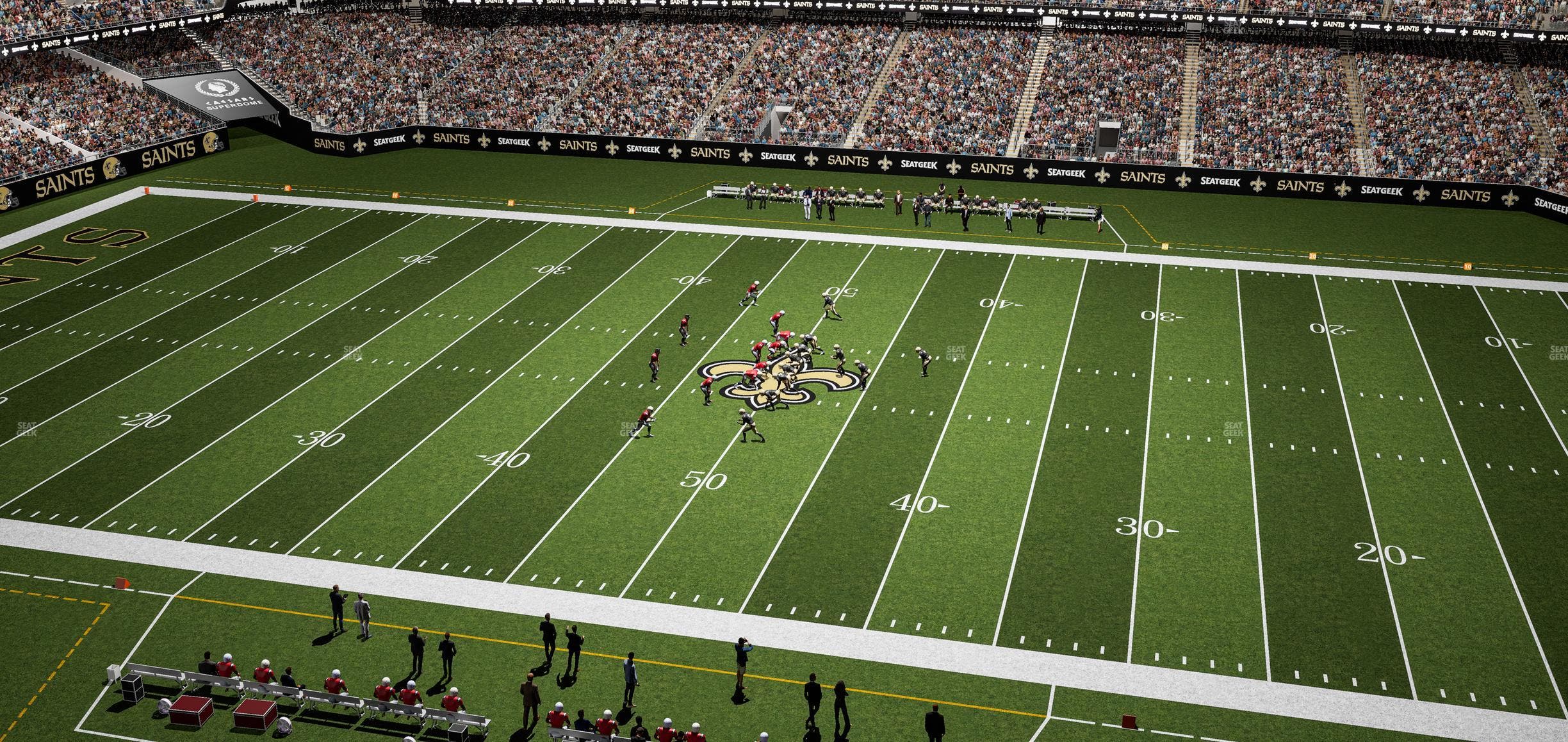 Caesars Superdome - Section 513 Seat View