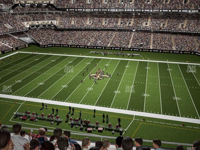 Caesars Superdome - Section 513 Seat View