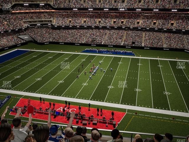 Caesars Superdome - Section 513 Seat View