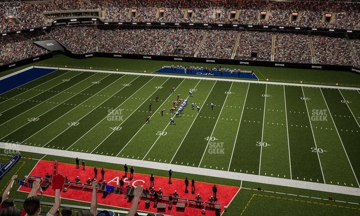 Caesars Superdome - Section 513 Seat View