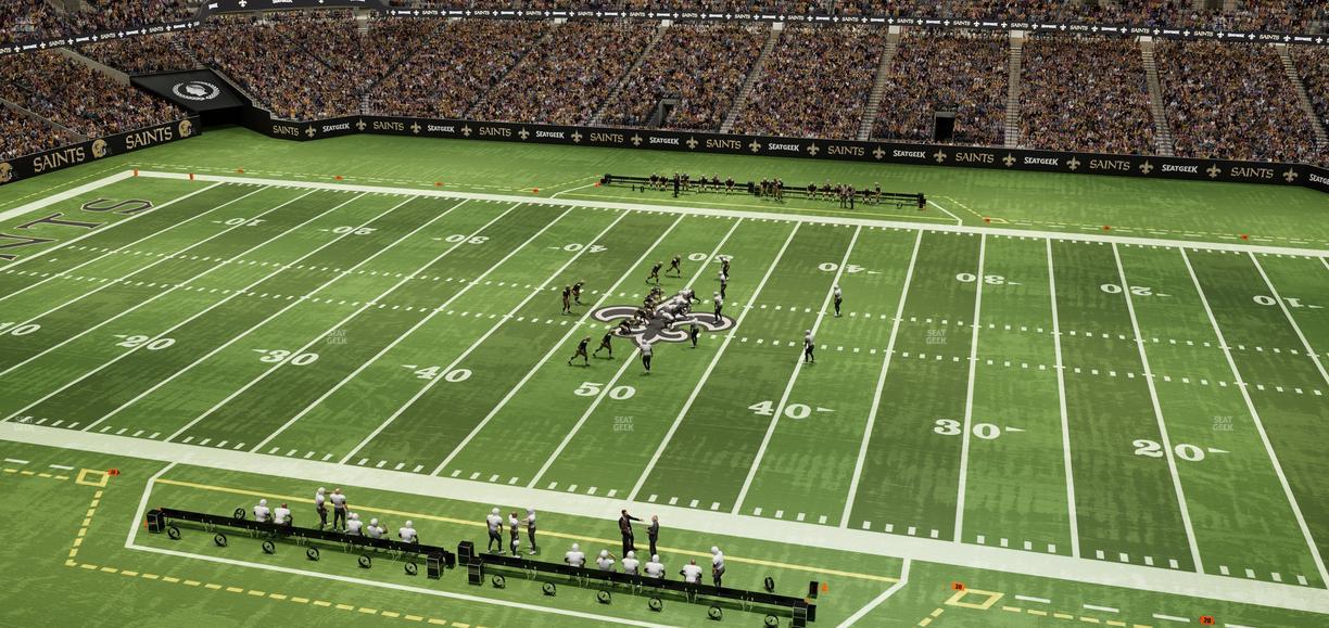 Caesars Superdome - Section 513 Seat View