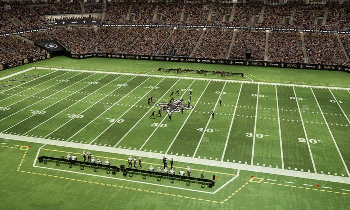Caesars Superdome - Section 513 Seat View