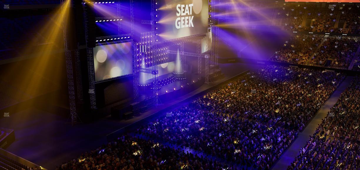 Caesars Superdome - Section 515 Seat View