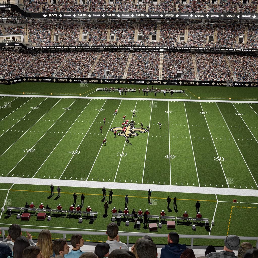 Caesars Superdome - Section 515 Seat View