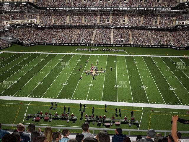 Caesars Superdome - Section 515 Seat View