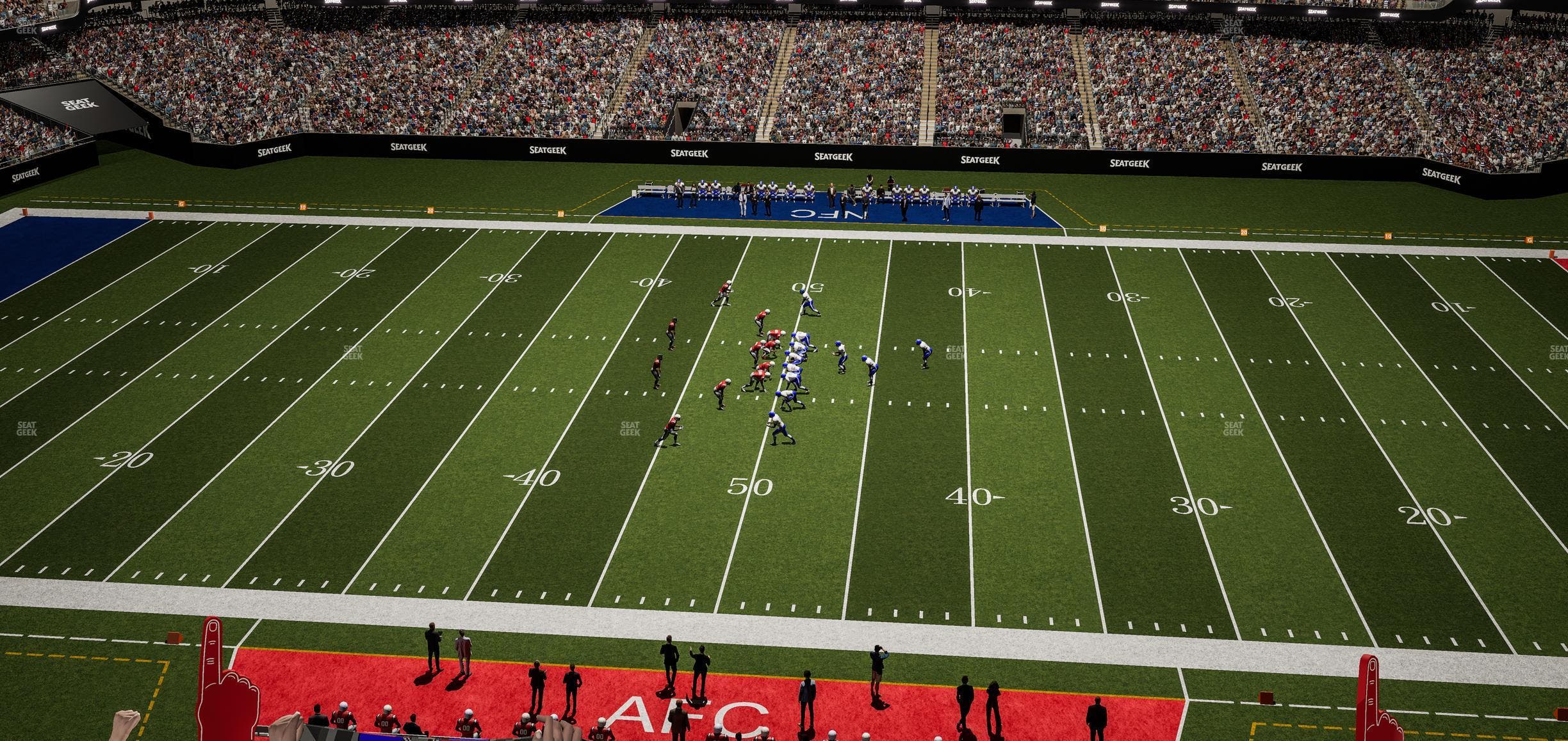 Caesars Superdome - Section 515 Seat View