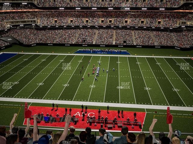 Caesars Superdome - Section 515 Seat View