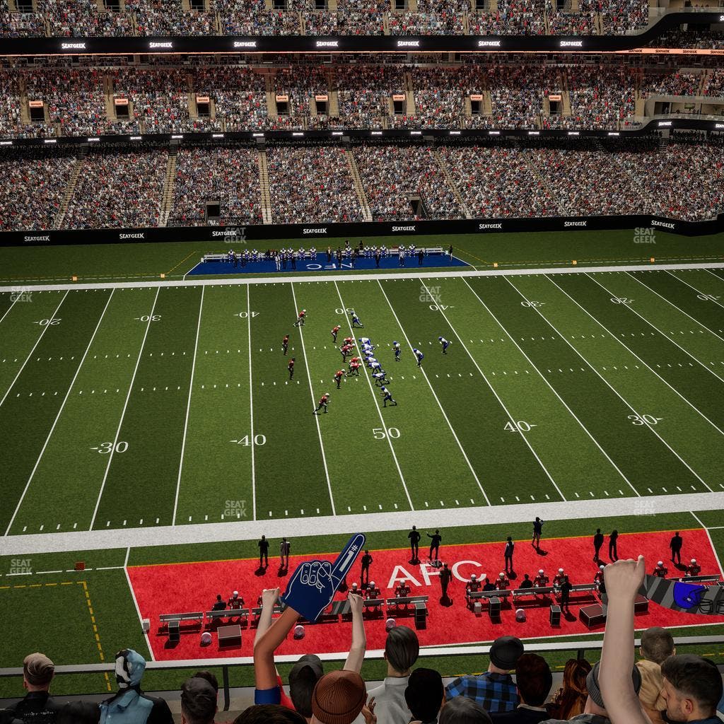 Caesars Superdome - Section 517 Seat View