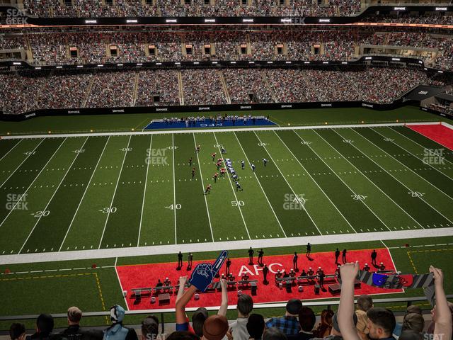 Caesars Superdome - Section 517 Seat View Caesars Superdome - Section 517 Seat View