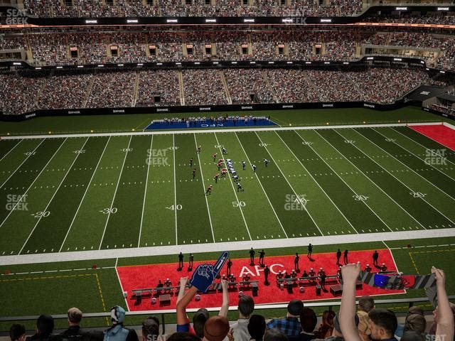 Caesars Superdome - Section 517 Seat View